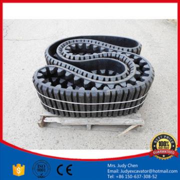 High Quality vio45 rubber tracks size 350x75.5x74 VIO27 VIO20 mini excavator rubber track 400x72.5x72