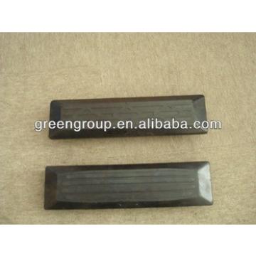 Ex60 excavator rubber pad,ex75 clip on rubber track pad:EX55,EX90,EX100,EX120,ZX45,ZX75,ZX90,ZX55UR,ZX110,EX160