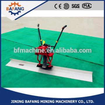 Smooth surface finishing machine aluminum vibratory concrete screed