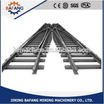 Symmetrical Turnout Two Track Rail Switches/ Railway Turnout For Sale In China