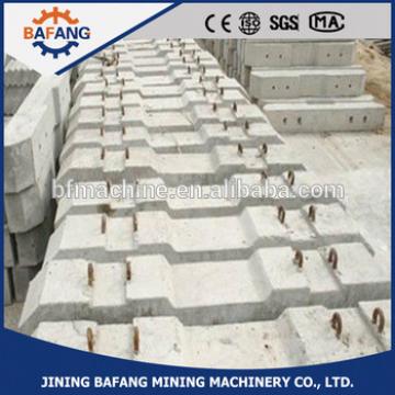 Mining used concrete railway sleepers