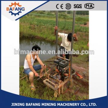 QYJ100 Gasoline engine mini cheap water well drilling rig
