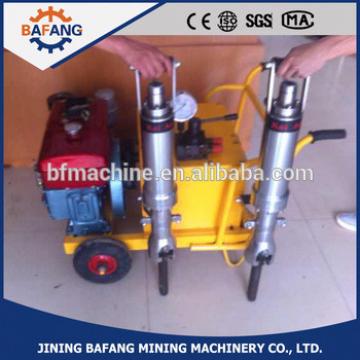 diesel engine hydraulic stone/ concrete splitters