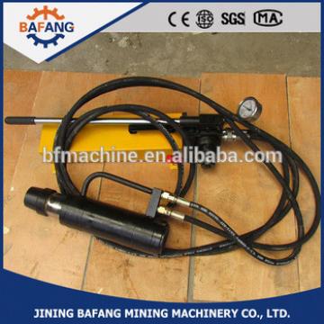 2017 mining hydraulic steel wire rope cutter /anchor cable tensioning machine