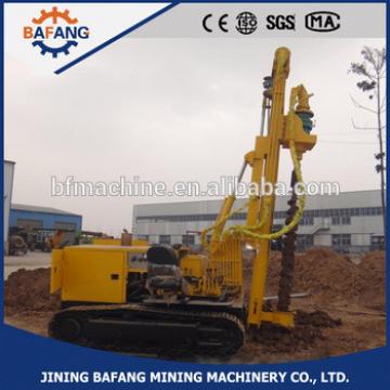 Direct Factory Supplied Crawler Photovoltaic Solar Spiral Piling machine