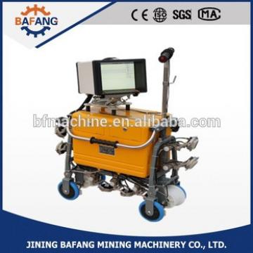 Automatic rail ultrasonic flaw testing machine