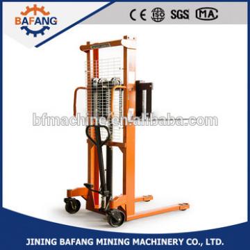 1.5T,2T Manual hydraulic 1.6m lifting height stacker forklift