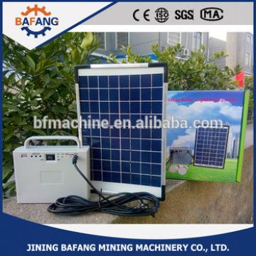 10W Mini Solar Lightening System Solar Camping System with Solar Panel, Lead-acid Battery and Solar Controller