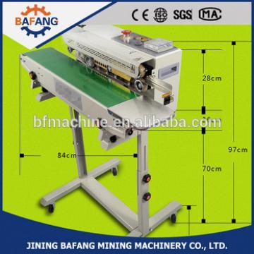 Desktop continous plastic bag sealing machine