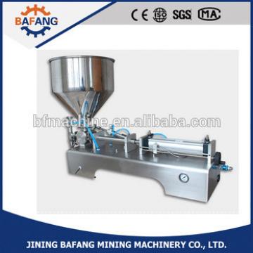 single/double head pneumatic pasty luquid filling machine