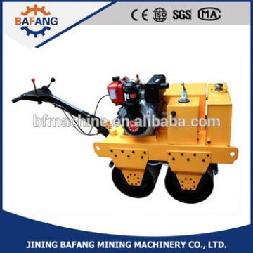 YLS 600B walk behind diesel engine double drum road roller