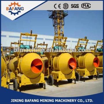 JZC-350 Construction used concrete Mixer/Cement mixer machine with Hydraulic Tipping Hopper