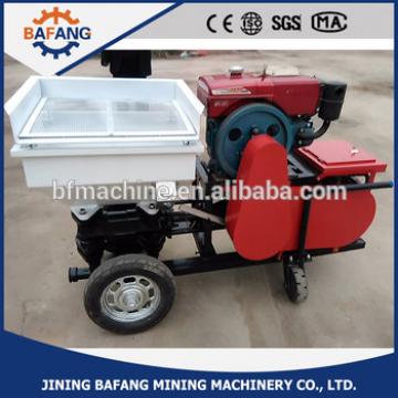 Diesel engine power cement mortar spray paint machine with high quality