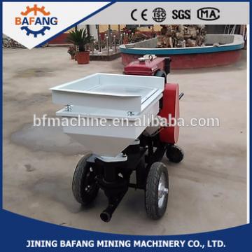 Mini portable diesel cement mortar spraying paint machine