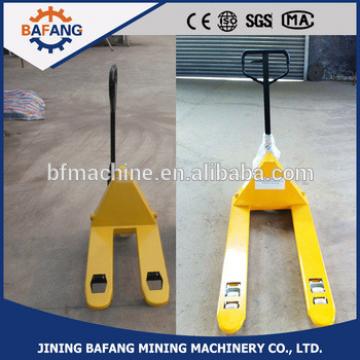 2017 Hand operated hydraulic forklift ,manual hydraulic forklift