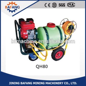 Push-type high-pressure sprayer petrol engine power pump agricultural fight drug carts fight drug machine