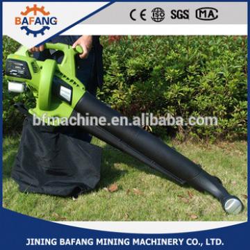 Leaf collecting suction machine leaf blower