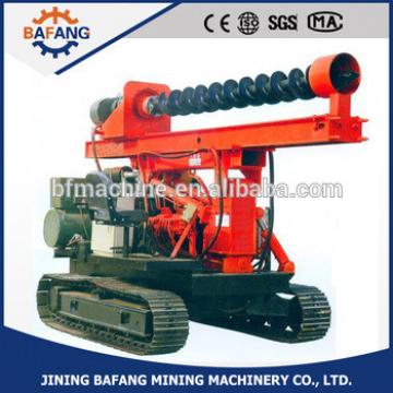 Hydraulic DTH rotary pile drill, piling anchoring drilling rig for power plants