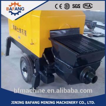 YB-10 electric portable fine stone concrete transport pump