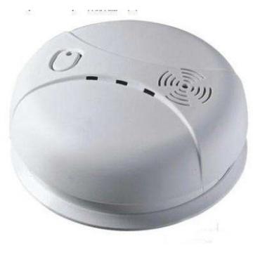 Light weight white wifi outdoor portable smoke detector