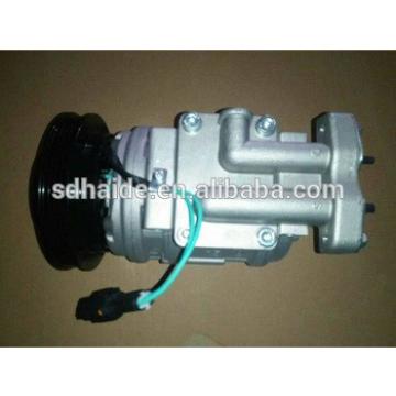 220-5 solar daewoo compressor,220lc-v doosan air conditioner ac compressor cooling system for excavator