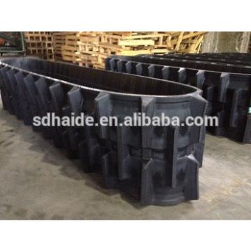 450x90x47 rubber track,rubber crawler track undercarriage for excavator farm machinery