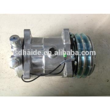 air conditioner compressor assy cooling system for excavator doosan,kato,kobelco,kubota,sumitomo,volvo