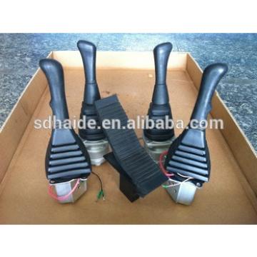 25105600 8014 8015 8016 valve joystick handle controller,for hydraulic excavator js85,js130,js210,js230,js240,js370