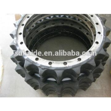 track drive sprocket and chain for excavator 8061,js85,js130,js210,js230,js240,js370