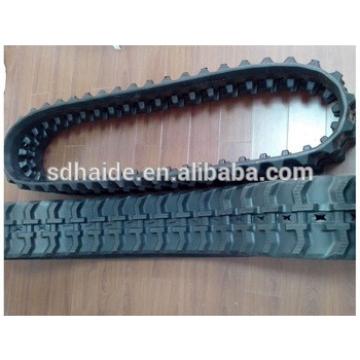 300x55.5x82 rubber track, rubber crawler track 300x55.5x78, rubber track undercarriage 300x55.5x76 for excavator farm machinery