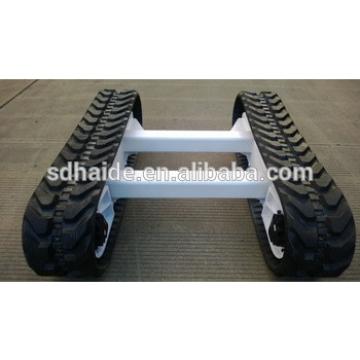 excavator 305CCR rubber track belt 400x72.5x76,rubber track for vehicles/excavator/skid steer loader