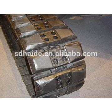 200x72x41,small robot rubber tracks,excavator mini rubber track for PC15MR/John Deere/Terex/Bobcat