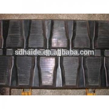 300x52.5x78n,PC15-7 digger rubber crawler track,Kobelco/Kubota/Daewoo/Kato excavator rubber track