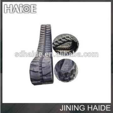 400x107x46 VIO40 rubber track, rubber track 350x56x84 KX038 KX121.2, rubber track 400x75.5x74 for excavator farm machinery