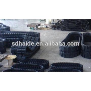420x100x52 rubber track, rubber crawler track 420x100x54, rubber track undercarriage 400x90 for excavator farm machinery