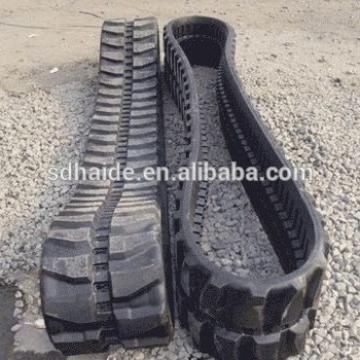 450x100x50 rubber track, rubber crawler track 450x100x48, rubber track undercarriage 450x100x65 for excavator farm machinery