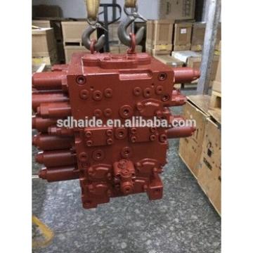 Kobelco SK115SR main control valve,distribution valve for SK115SR,SK115SR excavator relief valve