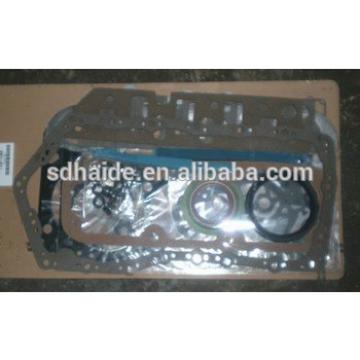 Haide, 6D34 full overhaul gasket kit diesel engine spare part for new crawler excavator, lower gasket kits