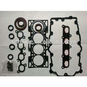 Haide, 6D22 full overhaul gasket kit diesel engine spare part for new crawler excavator, gasket kit set, rubber gasket kit