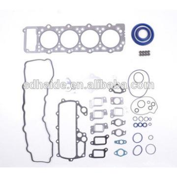 Haide, 4M40 full overhaul gasket kit diesel engine spare part for new crawler excavator