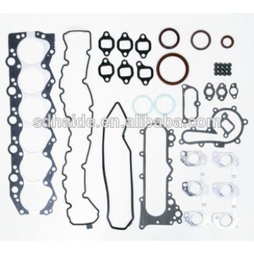 Haide, 6D170 full overhaul gasket kit diesel engine spare part for new crawler excavator, 4D94, 4D95, 4D102, 4D105, 4D105-3