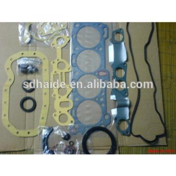 Haide, 6D102 full overhaul gasket kit diesel engine spare part for new crawler excavator, 6D107, 6D108D, 6D125, SD6110