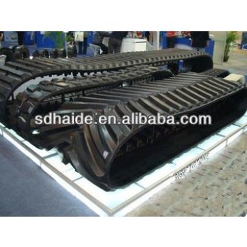 excavator high quality rubber track, rubber tracks for construction machine kubota doosan volvo kobelco