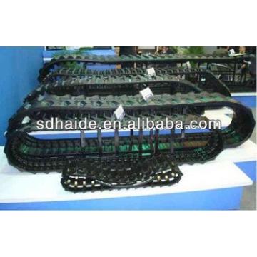 rubber track/ belt for mitsubishi mm40sr excavator, engineering for kubota,kobelco,volvo,doosan