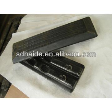 excavator track pad, excavator rubber track pad, rubber track pad for EX120/EX200/EX200/EX220/EX270