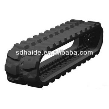 Harvester/tractor rubber track, excavator rubber track 400x72.5x74,400x72.5x74 rubber track