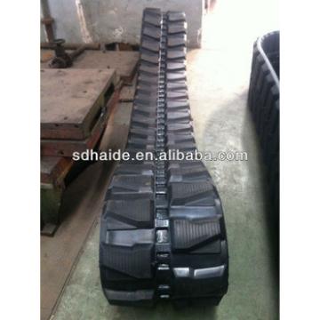 kobelco excavator rubber track, kobelco rubber track for SK120/SK200/SK210/SK230/SK300/SK350/SK400