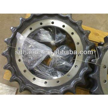 excavator sprocket,segment group,split sprocket,track roller,idler,PC60,PC75,CP78,PC90,PC120,PC150,PC200,PC240,PC280