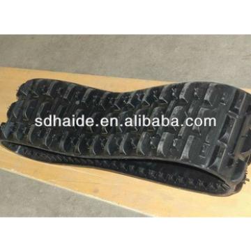 rubber track,rubber track assembly for min excavator:R55,R60,R75,R80,R90,R95,R100,R120,R130,R140,R150,R210