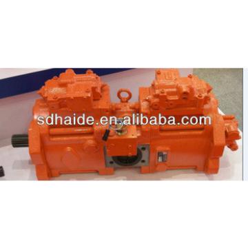 excavator hydraulic pump, main pump,KAWASAKI K3V112,K3V140,R55,R60,R70,R80,R110,R130,R150,R200,R210,R230,R250